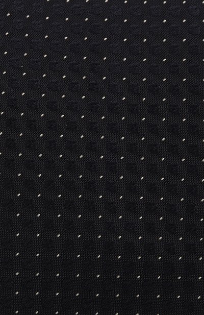 Шелковый галстук CANALI темно-синего цвета по цене 13250 руб., арт. 18/HJ03328, фото 3 Шелковый галстук CANALI, арт. 18/HJ03328, фото 3