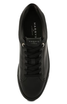 Мужские кожаные кеды tom HARRYS OF LONDON черного цвета, арт. 315/435 | Фото 5 (Подошва: Массивная; Материал внутренний: Натуральная кожа; Материал утеплителя: Без утеплителя; Стили: Классический; Драгоценные камни: Проставлено; Материал сплава: Проставлено; Материал внешний: Натуральная кожа; Кросс-КТ: Низкие)