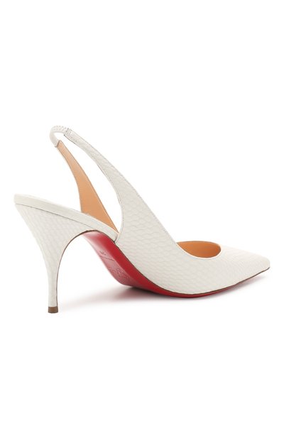 Кожаные туфли clare sling 80 CHRISTIAN LOUBOUTIN, арт. 3200041/CLARE SLING 80, фото 4