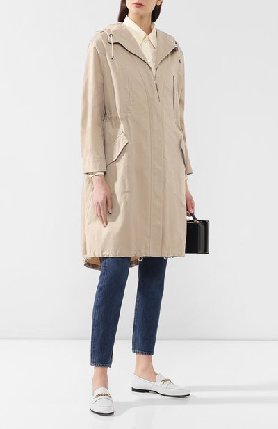 Хлопковая парка BRUNELLO CUCINELLI светло-бежевого цвета по цене 339500 руб., арт. MF5809324, фото 2 Хлопковая парка BRUNELLO CUCINELLI, арт. MF5809324, фото 2