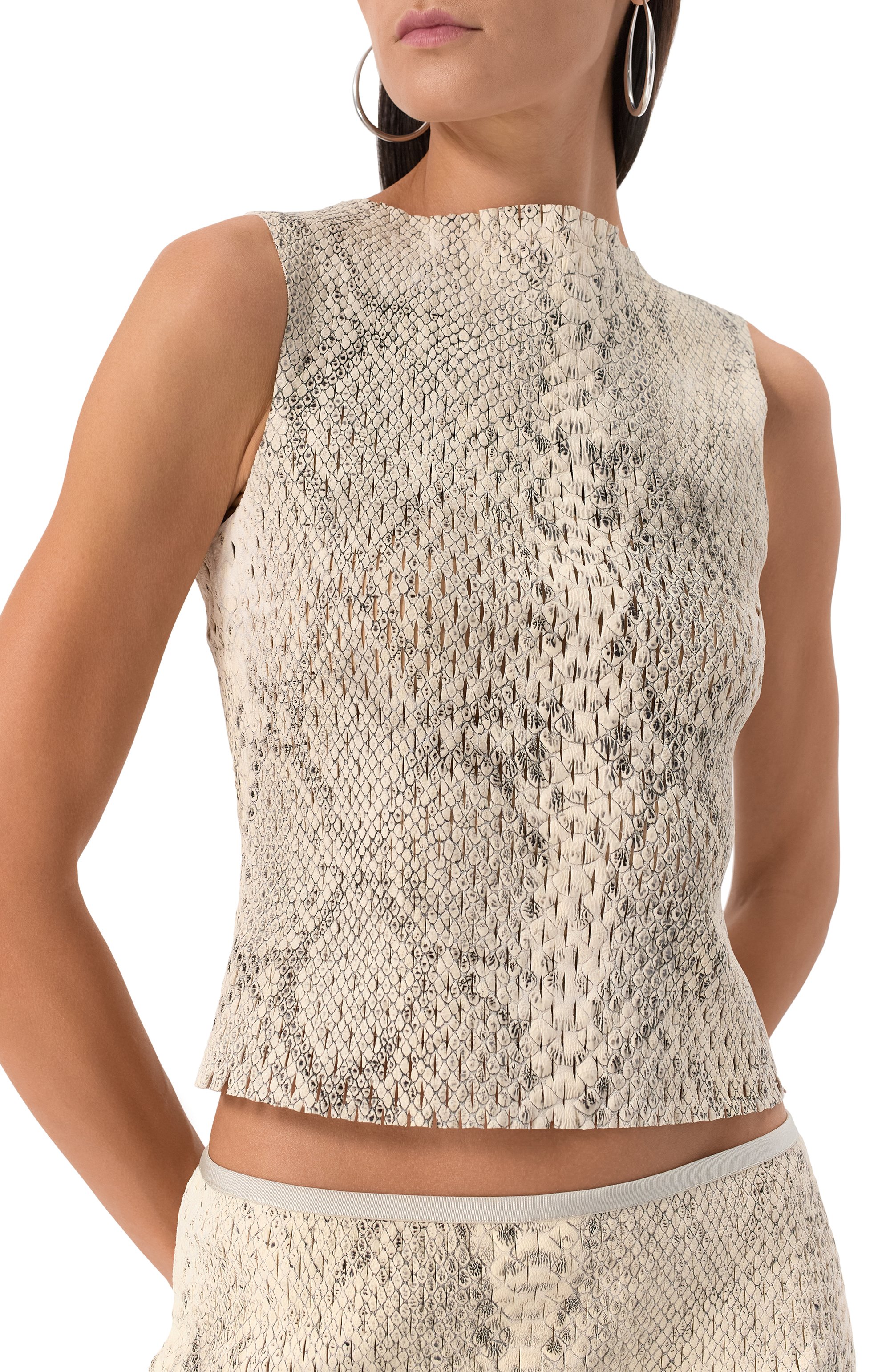 Кожаный топ ALEXANDER WANG, арт. 1WC1251995, фото 5