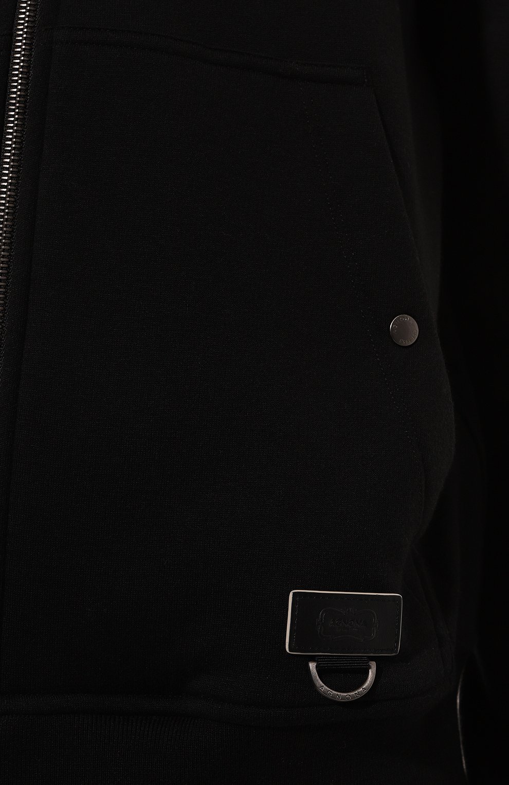 Толстовка из хлопка и шелка AGNONA, арт. TN06U1E/Y2054E, фото 5