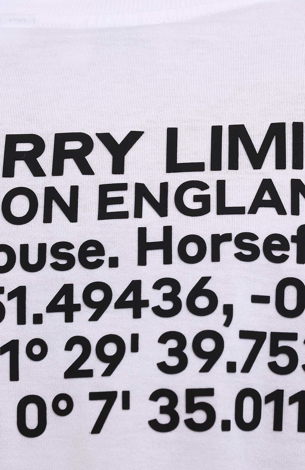 Хлопковая футболка BURBERRY, арт. 8045545, фото 5