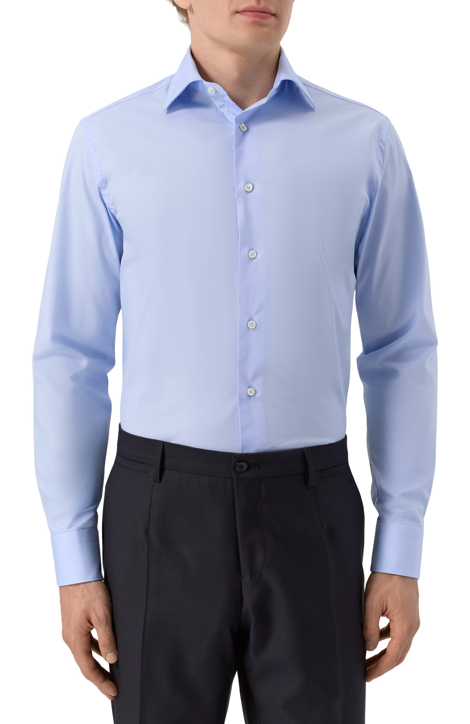 Хлопковая сорочка CANALI, арт. CCLX018/GA03288, фото 3