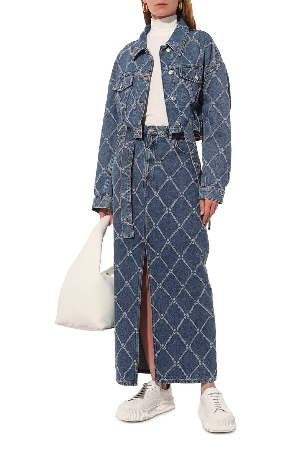 Хлопковая водолазка HUGO, арт. 50521325, фото 2