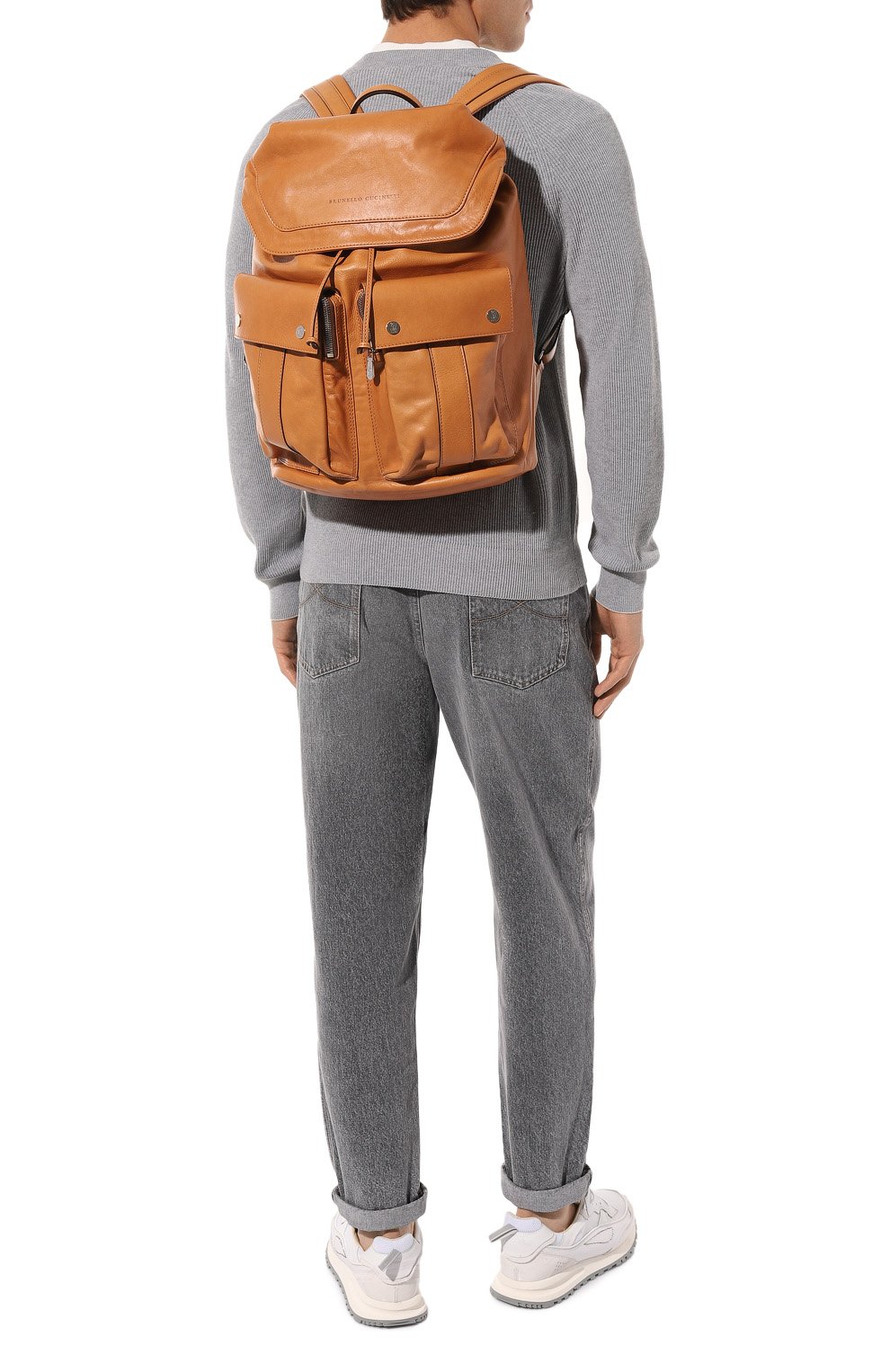 Кожаный рюкзак BRUNELLO CUCINELLI, арт. MBTGU325, фото 7