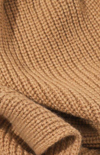 Кашемировый шарф YVES SALOMON ENFANT светло-коричневого цвета по цене 30700 руб., арт. 24WEA011XXCARD, фото 2 Кашемировый шарф YVES SALOMON ENFANT, арт. 24WEA011XXCARD, фото 2