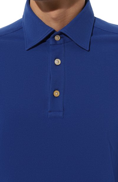 Хлопковое поло KITON, арт. UMCP0SH08801, фото 5