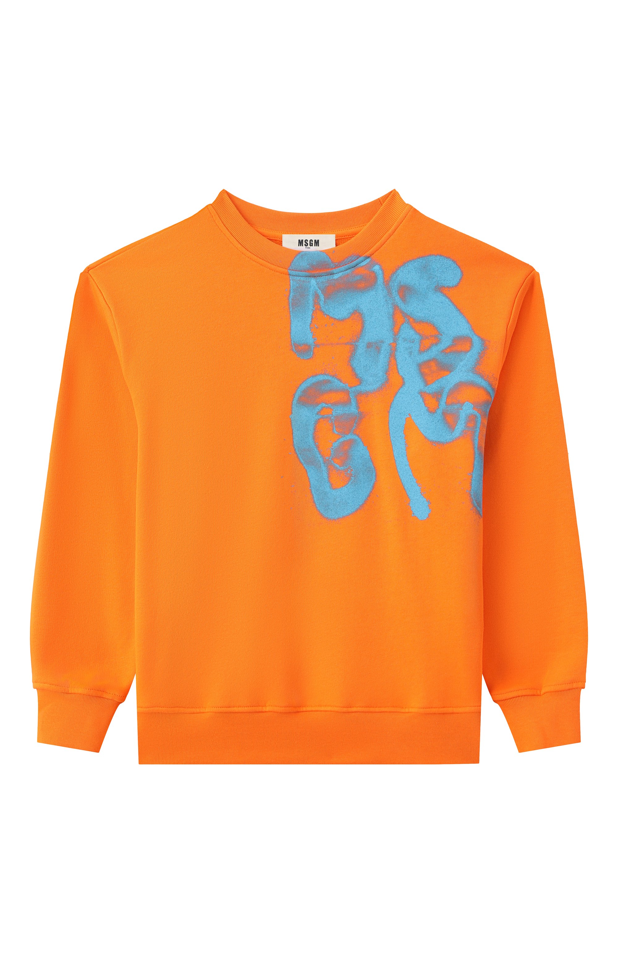 Хлопковый свитшот MSGM KIDS, арт. S5MSJBSW028, фото 1