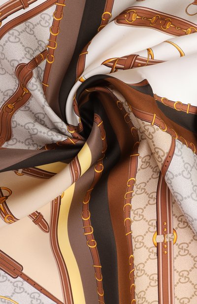 Шелковый платок GUCCI, арт. 786222/3G001, фото 3