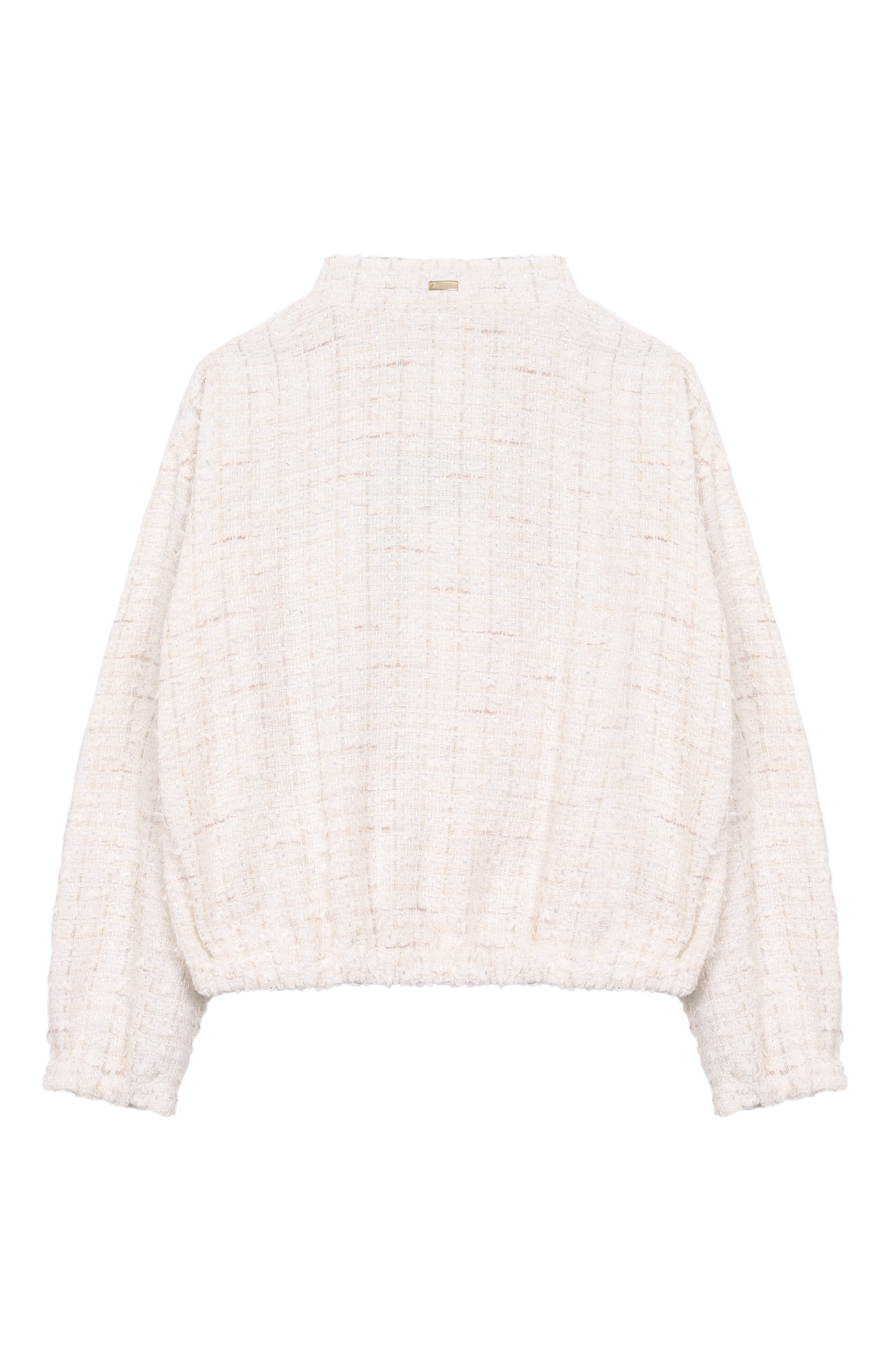 Твидовый жакет HERNO кремового цвета по цене 43600 руб., арт. GI000092G/13174, фото 2 Твидовый жакет HERNO, арт. GI000092G/13174, фото 2