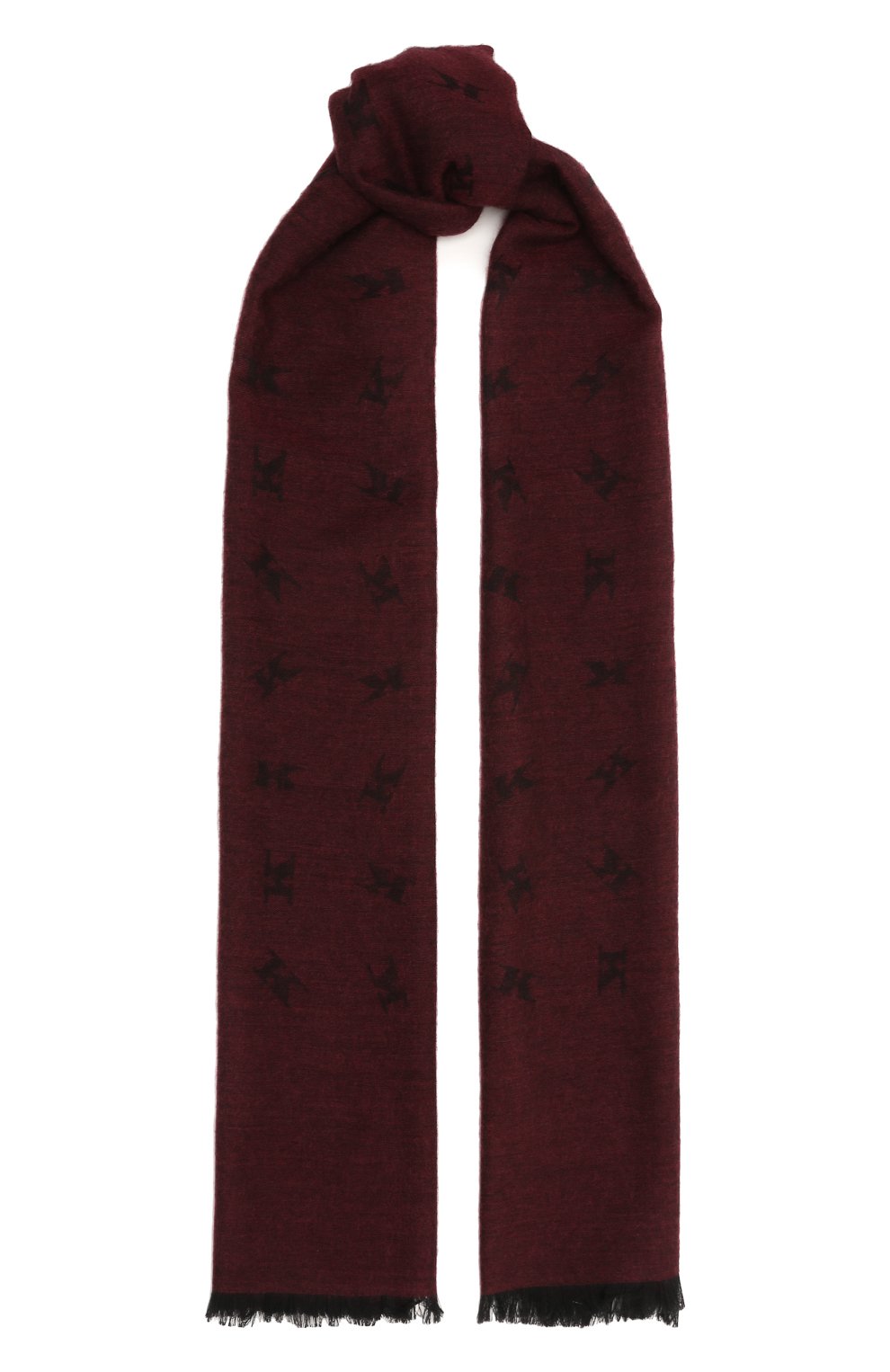 Шарф из шерсти и шелка KITON бордового цвета по цене 49950 руб., арт. USCIACX0237B, фото 1 Шарф из шерсти и шелка KITON, арт. USCIACX0237B, фото 1
