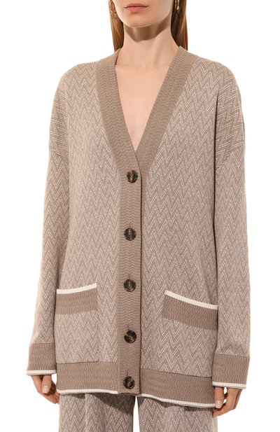 Кардиган из шелка и кашемира FREEAGE, арт. W25.CR069M.6039.130, фото 3