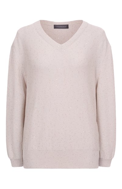 Женский хлопковый пуловер LORENA ANTONIAZZI, арт. P25124VM33A/3049