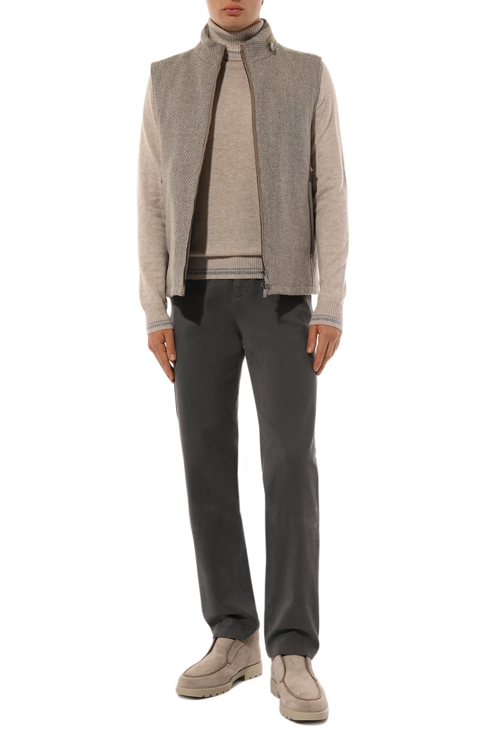 Жилет из шерсти и шелка CORNELIANI, арт. 94C571-9416302, фото 2