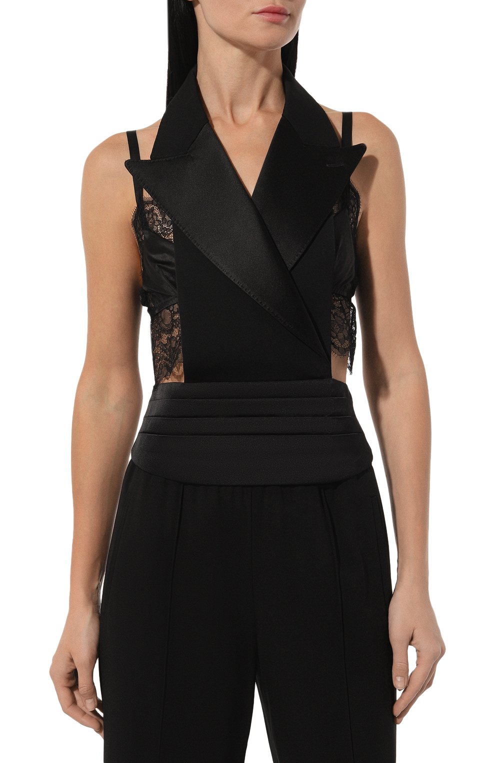 Жилет из шелка и шерсти DOLCE & GABBANA, арт. F7AI8T/GDCRJ, фото 3