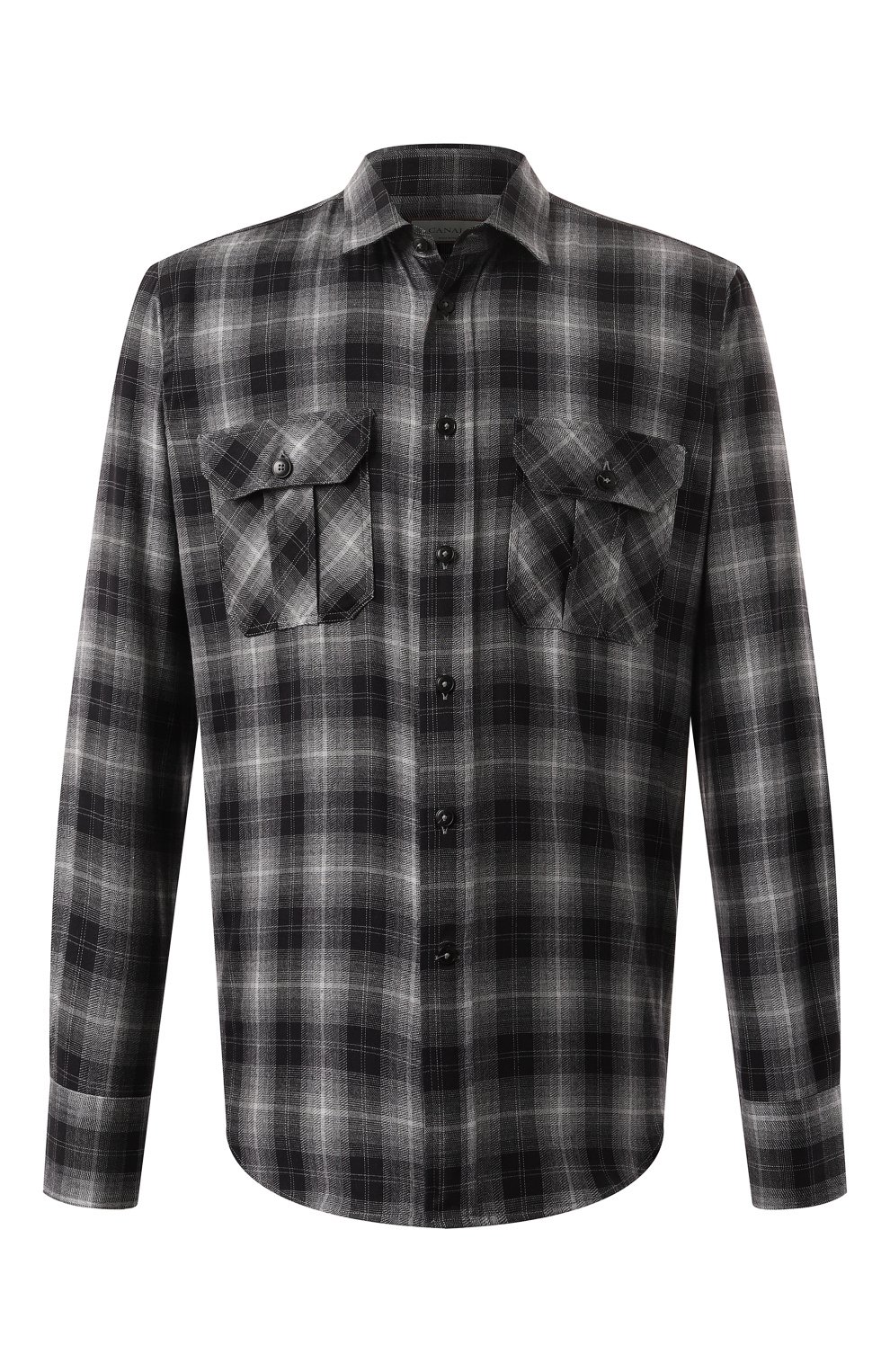 Рубашка из хлопка и лиоцелла CANALI, арт. CSL7067/GL03356, фото 1