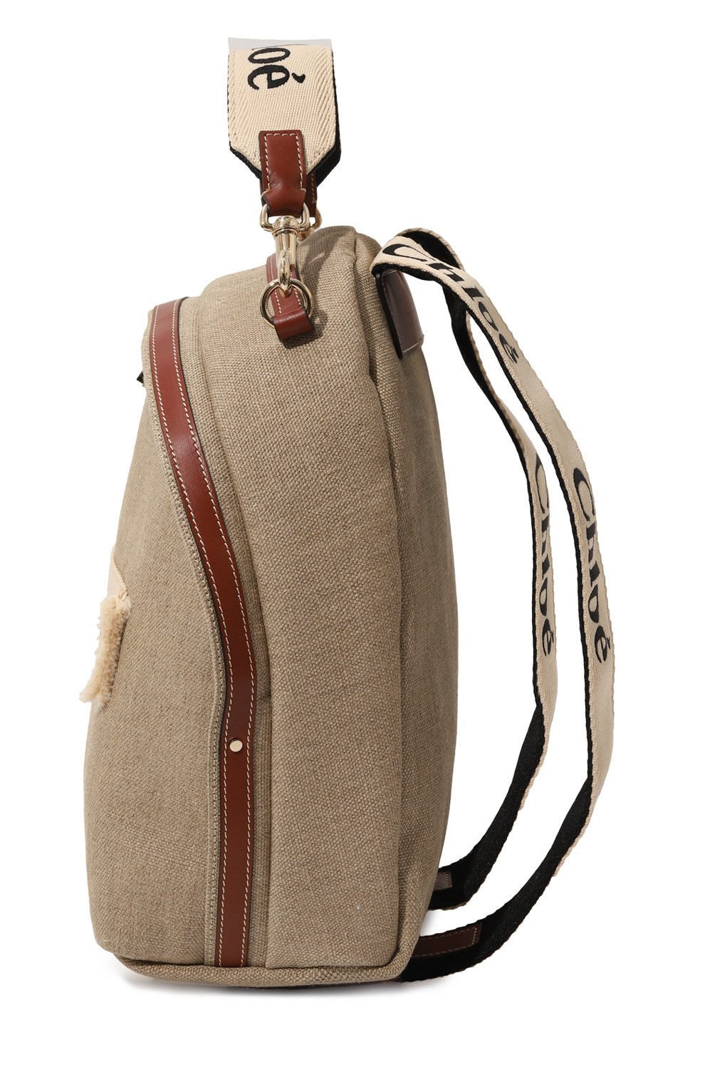 Рюкзак woody CHLOÉ светло-коричневого цвета по цене 214000 руб., арт. CHC23AS379/L06, фото 4 Рюкзак woody CHLOÉ, арт. CHC23AS379/L06, фото 4