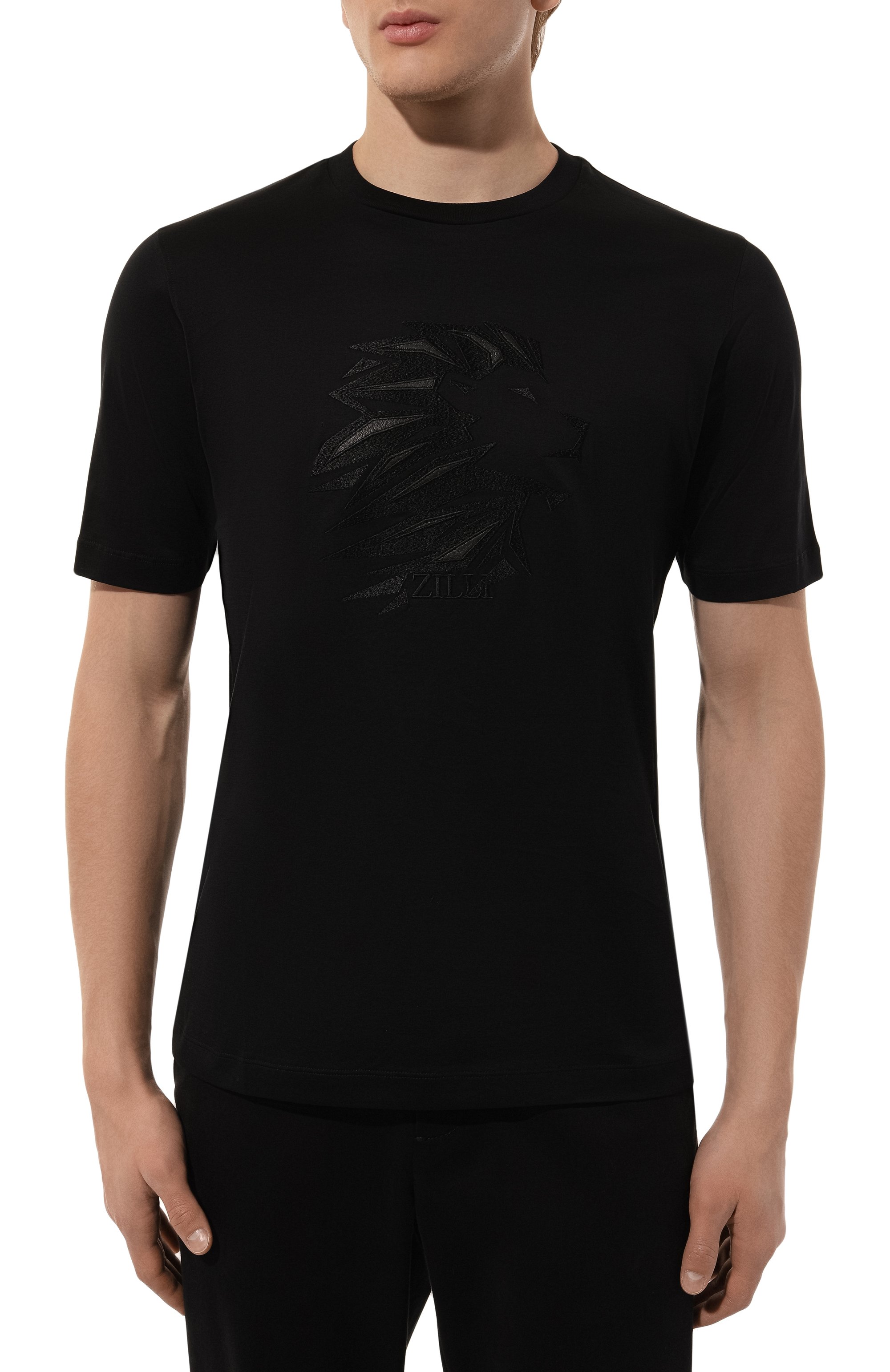 Хлопковая футболка ZILLI, арт. TSR001M0115VHAL00, фото 3