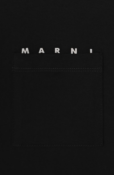Хлопковая футболка MARNI, арт. M01415/M00RF, фото 3