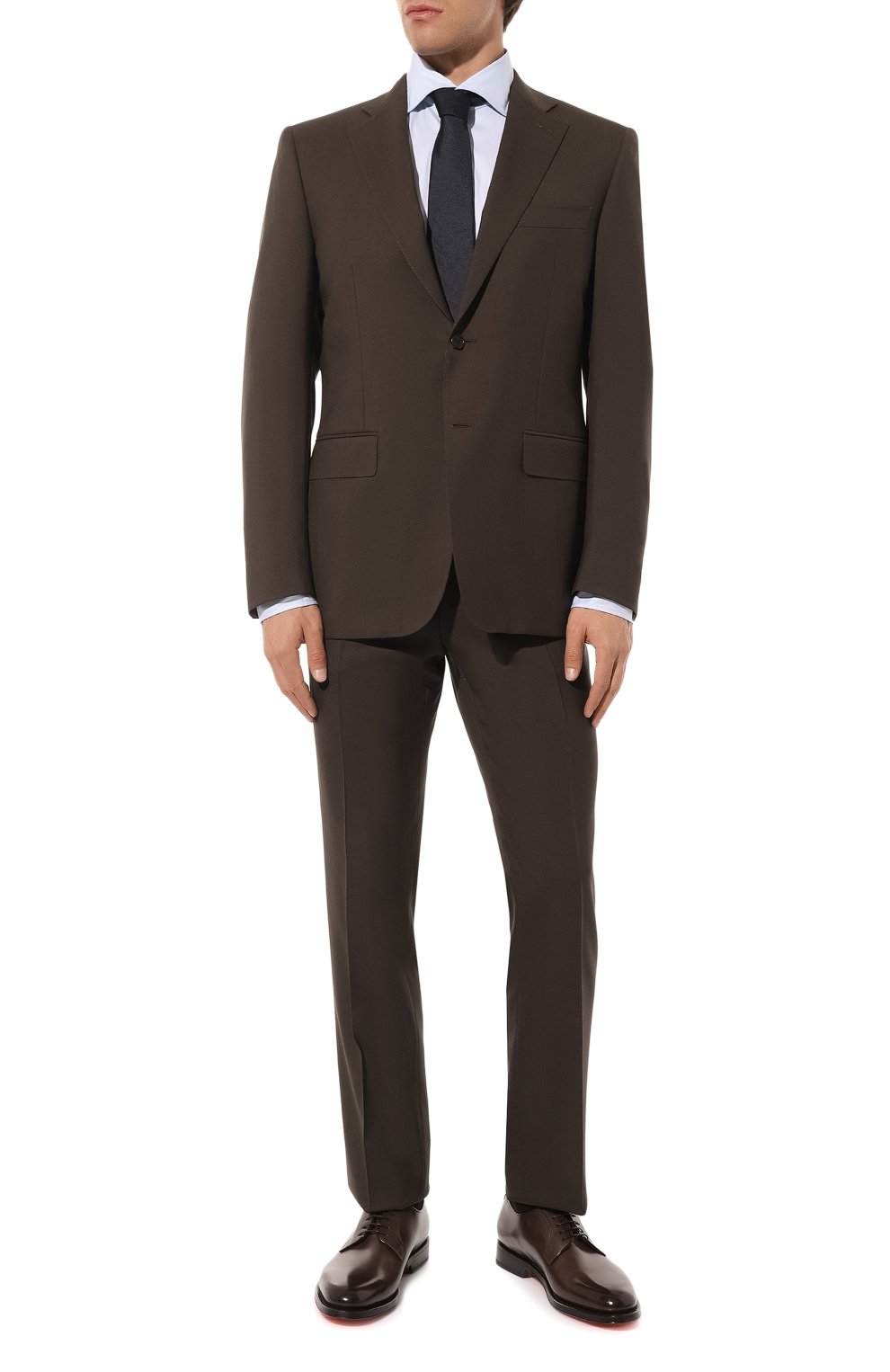 Кожаные дерби colin SANTONI, арт. MCCG17837PD5H0BR, фото 2