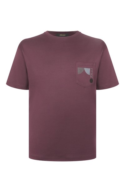 Мужская хлопковая футболка ZILLI, арт. TSR03RM0100VZBPL0_001