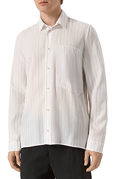 Рубашка из вискозы TRANSIT, арт. CFUTRZW320, фото 3