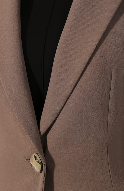 Шерстяной жакет GIORGIO ARMANI бежевого цвета по цене 224500 руб., арт. 0WHGG0HL/T01QW, фото 5 Шерстяной жакет GIORGIO ARMANI, арт. 0WHGG0HL/T01QW, фото 5