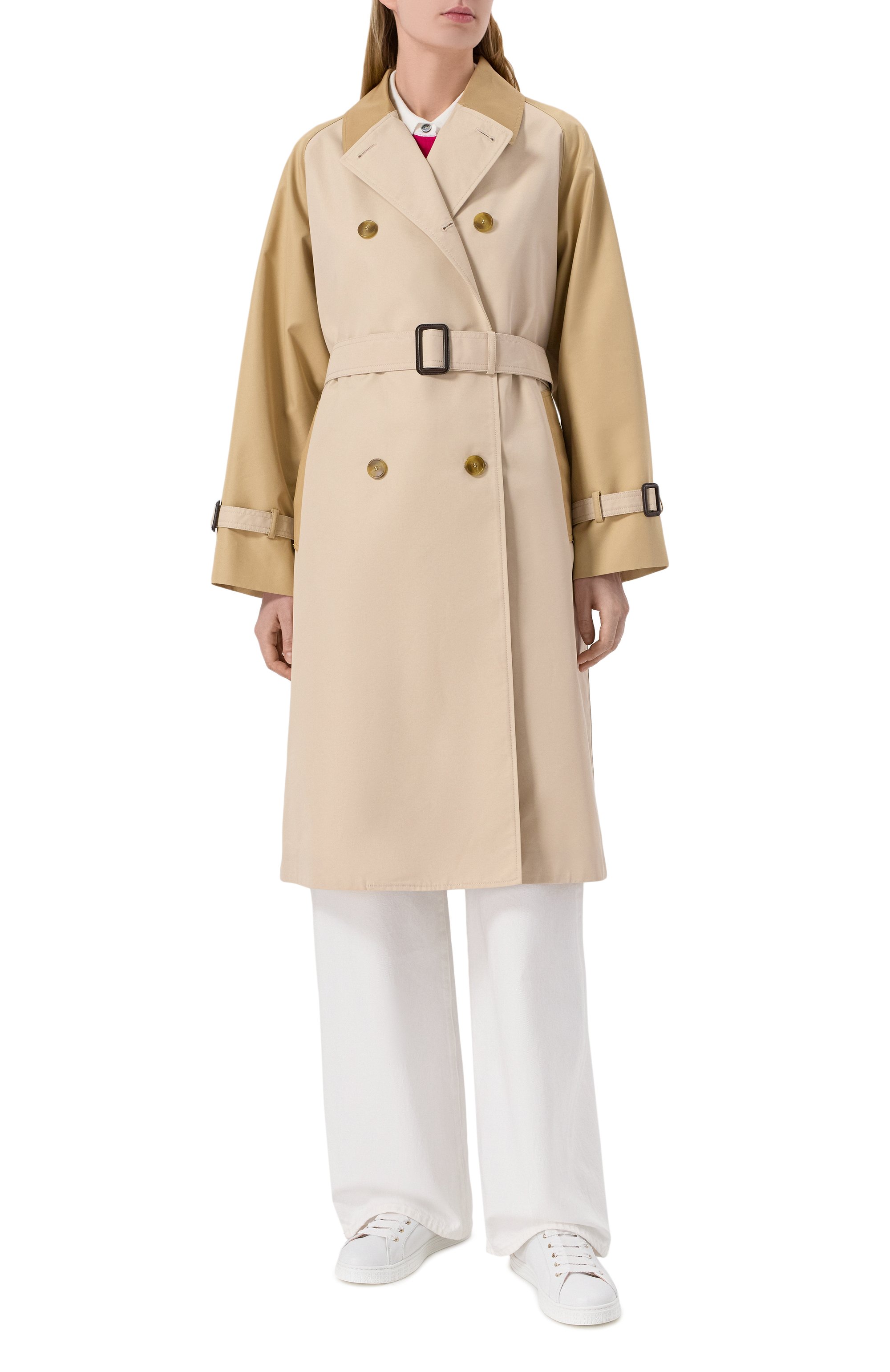 Хлопковый тренч WEEKEND MAX MARA, арт. CANASTA, фото 3