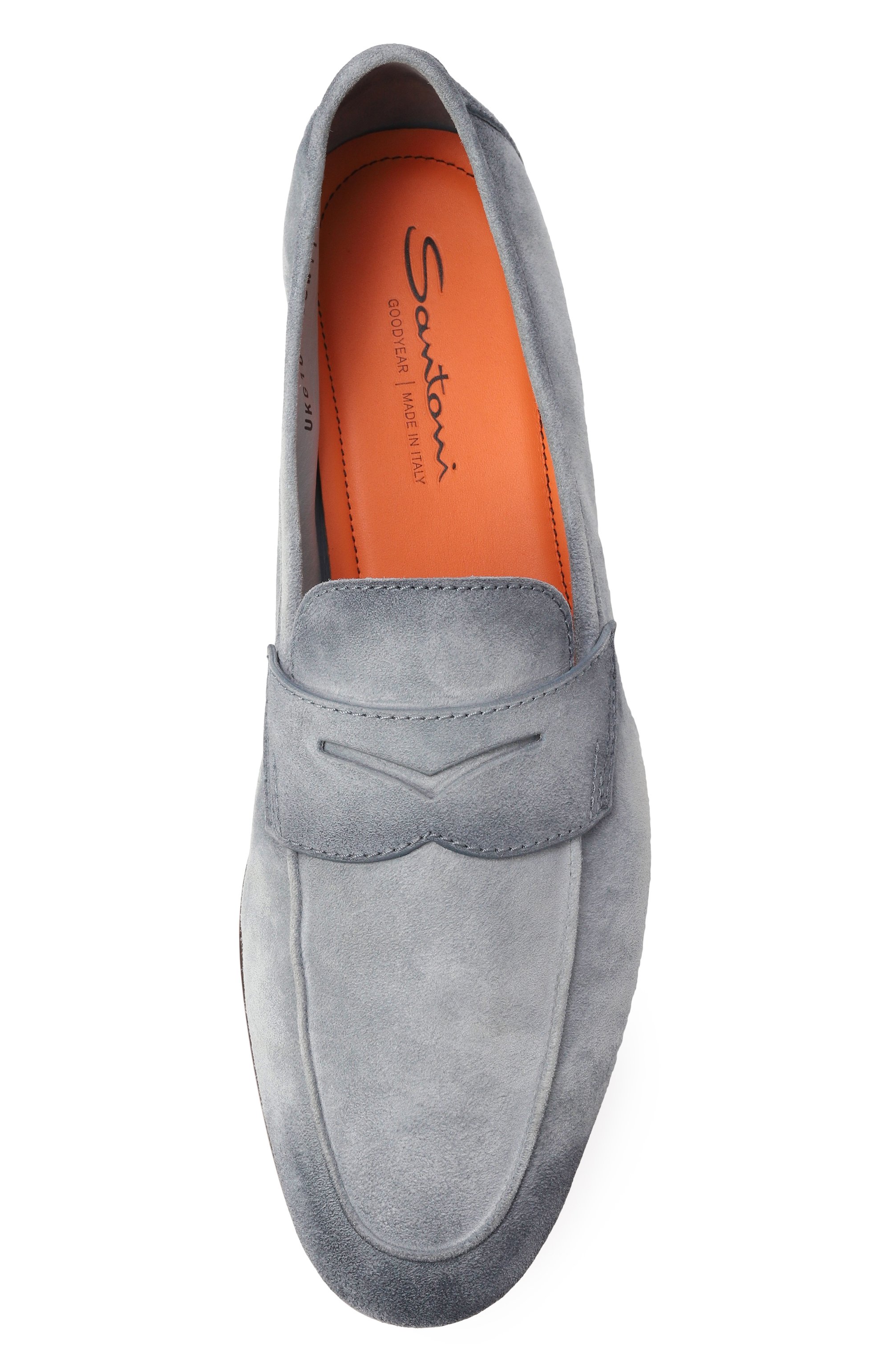 Замшевые пенни-лоферы carlo SANTONI, арт. MCNG18837SA4SEAA, фото 6