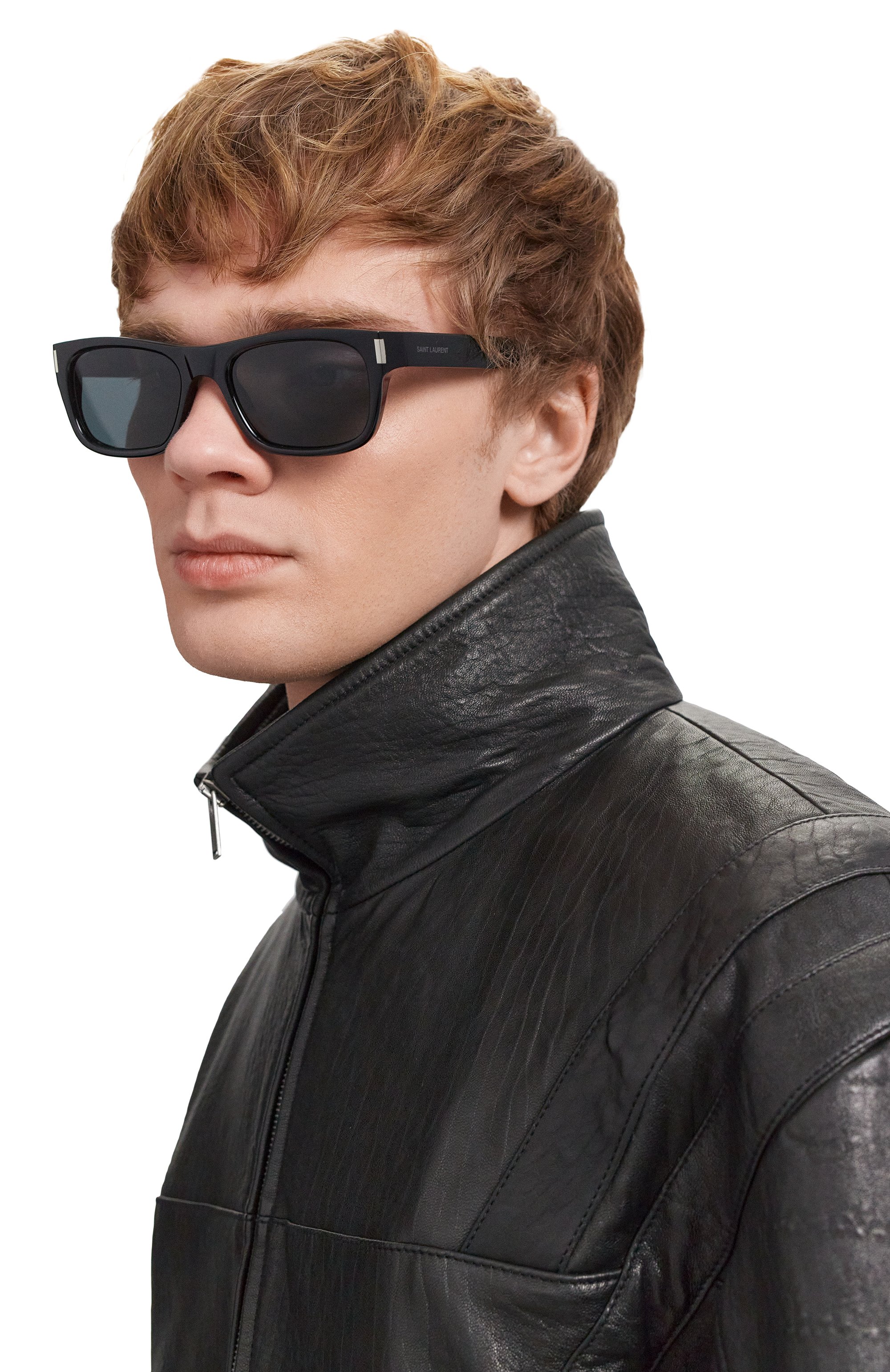 Солнцезащитные очки SAINT LAURENT черного цвета по цене 47300 руб., арт. SL 83 001, фото 2 Солнцезащитные очки SAINT LAURENT, арт. SL 83 001, фото 2