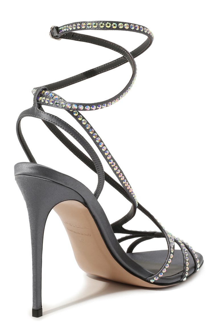 Текстильные босоножки belen LE SILLA, арт. 8524U100R1PPSAT, фото 5