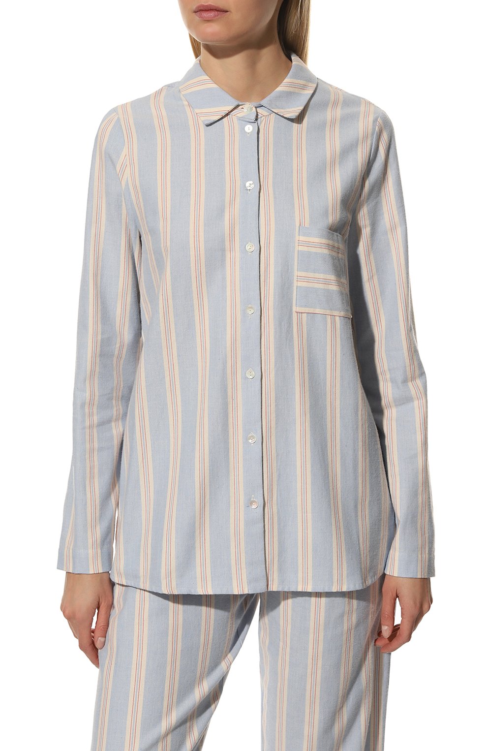 Хлопковая рубашка HANRO, арт. 076484, фото 3