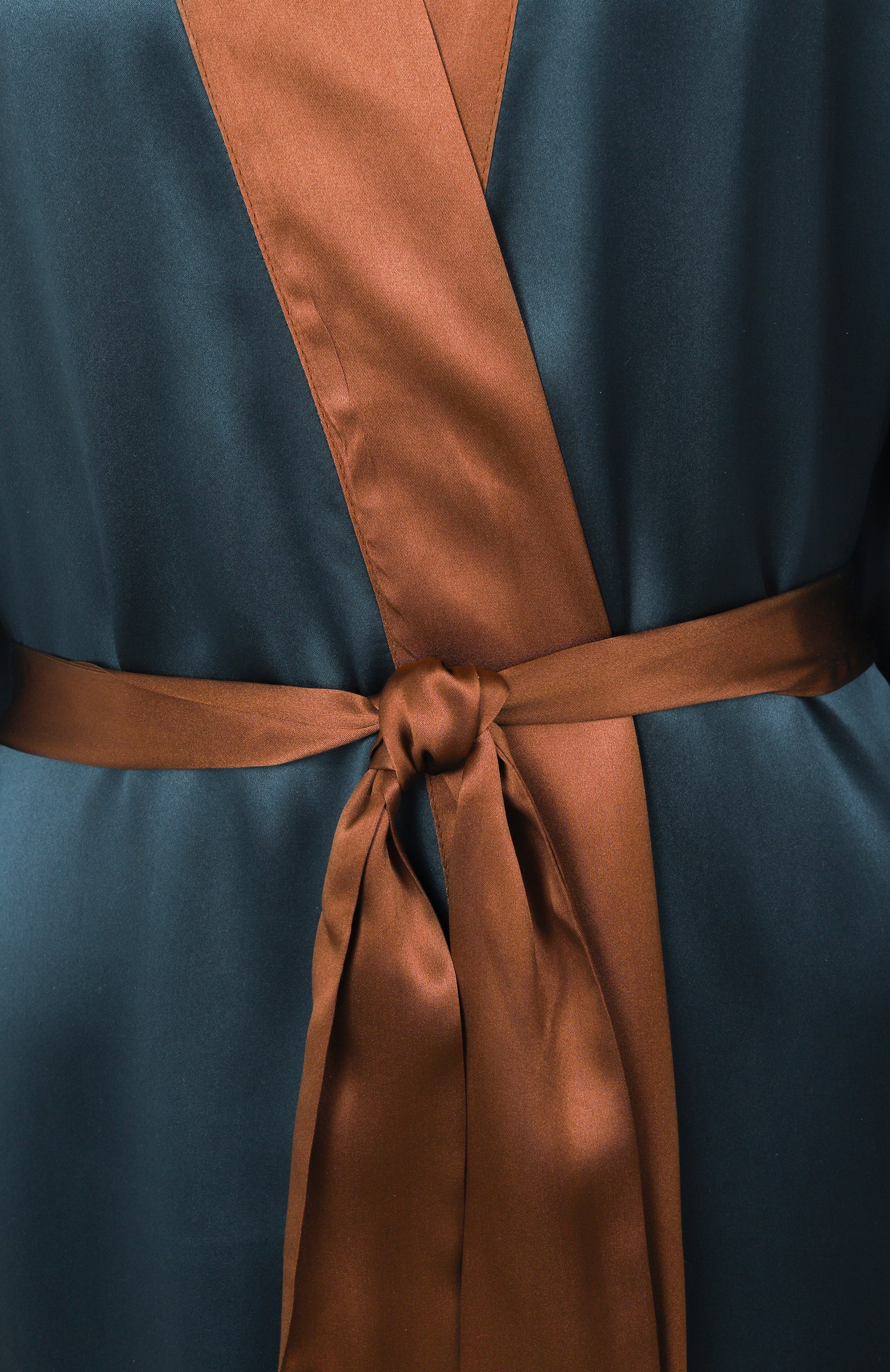 Шелковый халат FRETTE, арт. 25109105 00F 00915, фото 6