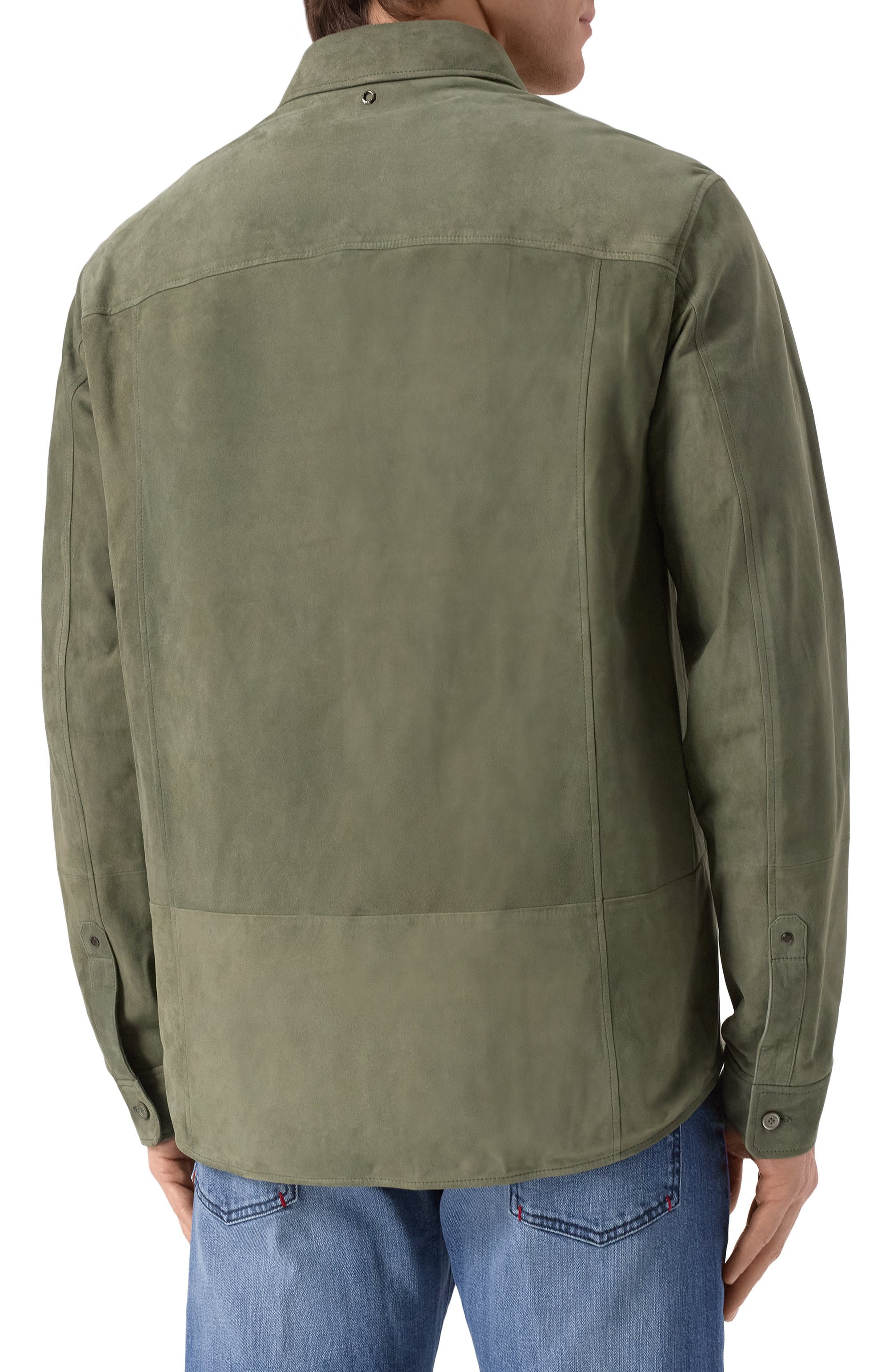 Замшевая куртка-рубашка STEFANO RICCI, арт. M7J5100283/SUESN4, фото 4