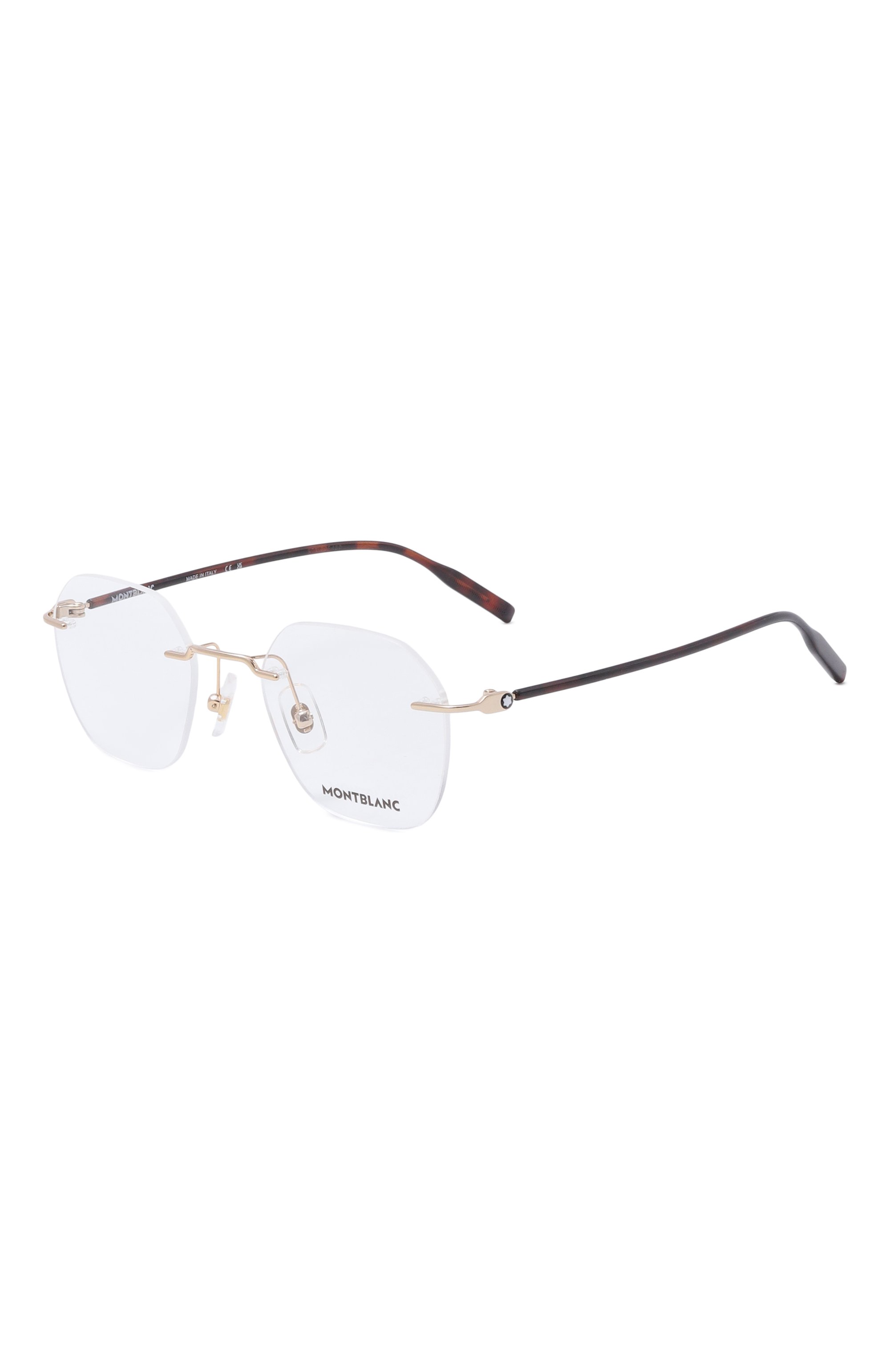 Оправа MONTBLANC золотого цвета по цене 29950 руб., арт. MB0471 003, фото 1 Оправа MONTBLANC, арт. MB0471 003, фото 1
