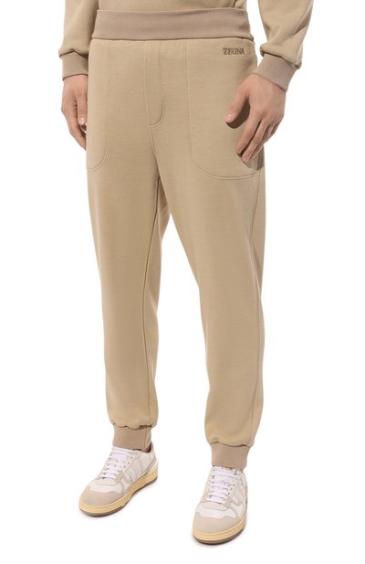 Хлопковые джоггеры ZEGNA, арт. N6N001760, фото 3