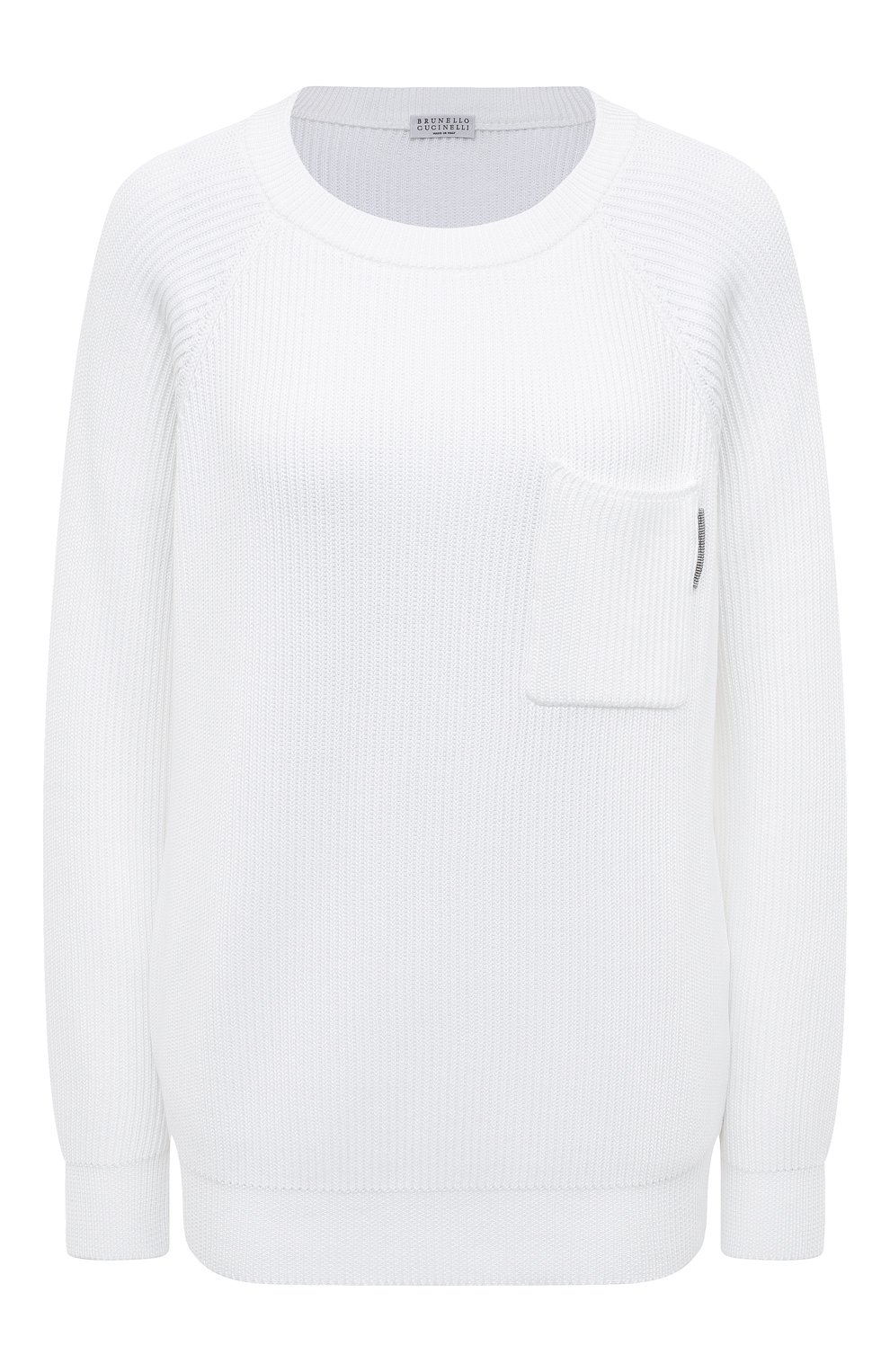 Хлопковый пуловер BRUNELLO CUCINELLI, арт. M1900B1040, фото 1