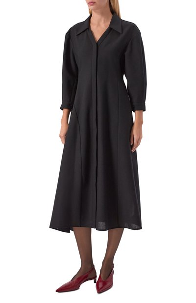 Шерстяное платье JIL SANDER, арт. J02CT0522/J41557, фото 3