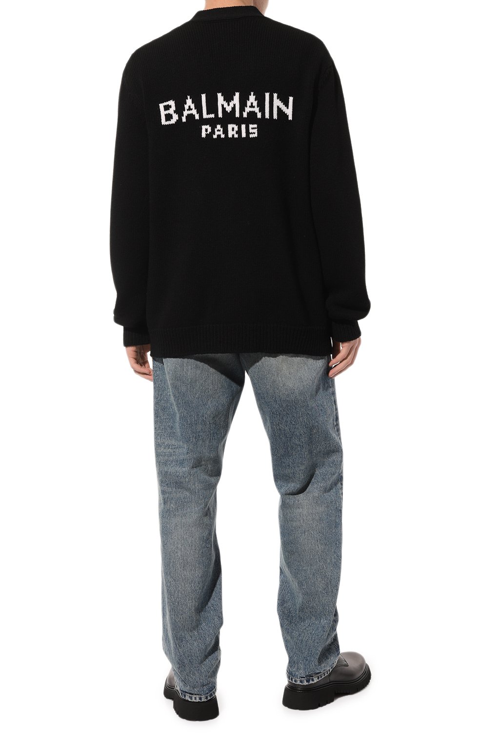 Шерстяной кардиган BALMAIN, арт. AH1KM000KC88, фото 2