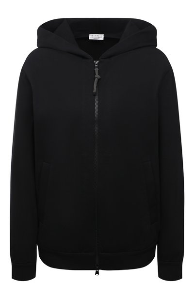 Женский хлопковая толстовка BRUNELLO CUCINELLI, арт. MH827SA306