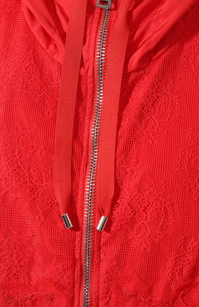 Куртка ERMANNO ERMANNO SCERVINO красного цвета по цене 69400 руб., арт. 46T CP15 TAF, фото 5 Куртка ERMANNO ERMANNO SCERVINO, арт. 46T CP15 TAF, фото 5