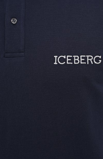Хлопковое поло ICEBERG, арт. 21E I1P0/F032/6310, фото 5