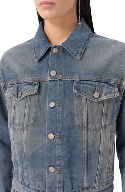 Джинсовая куртка MM6, арт. S52AM0319/M30017, фото 5