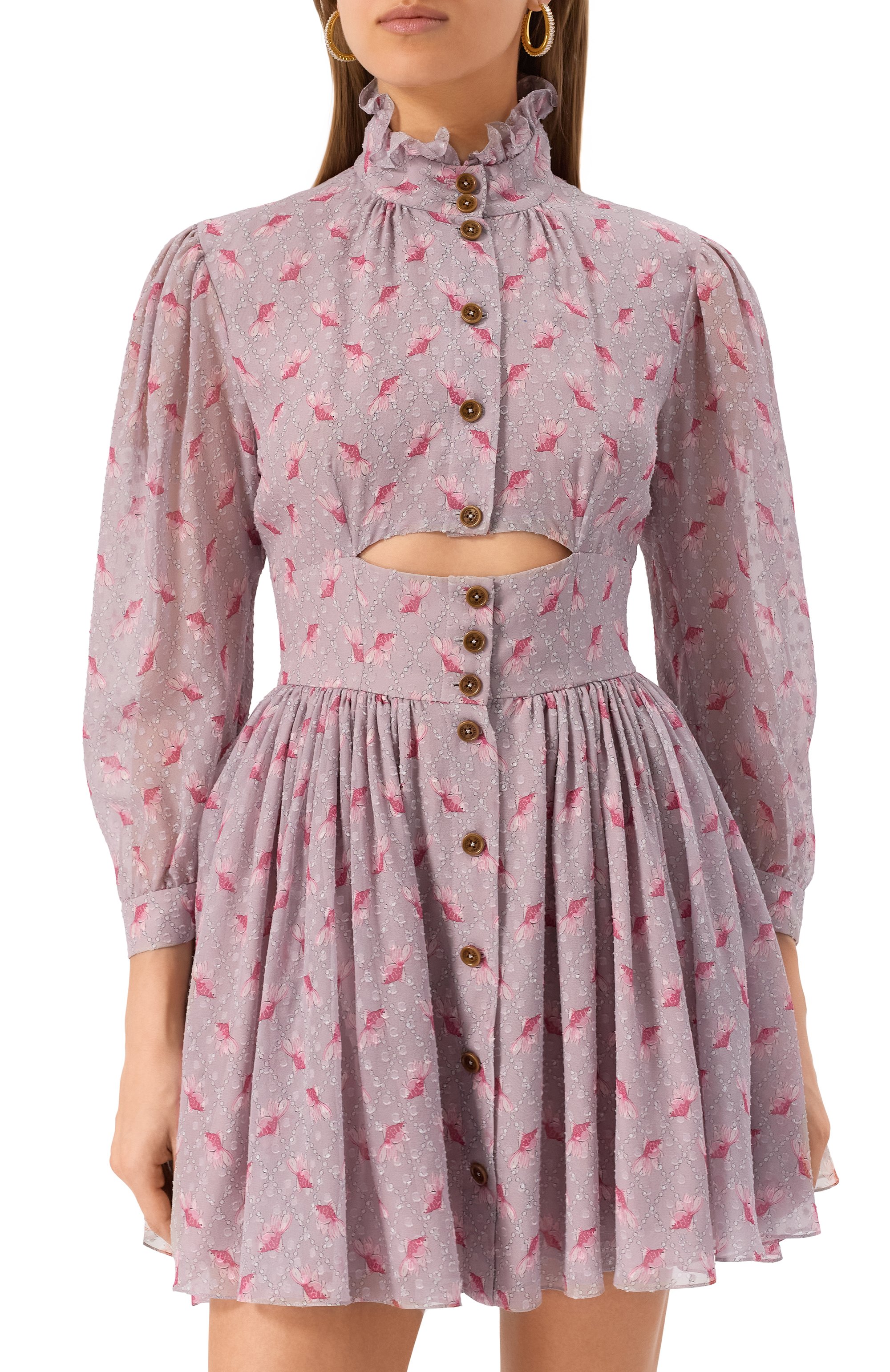 Шелковое платье ULYANA SERGEENKO, арт. ABC008FW24RESORT2291Т24, фото 3