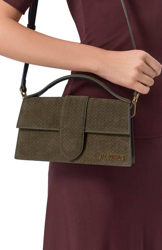 Сумка Le Grand Bambino Jacquemus 26EBAW00007/AC39A02 Хаки  26EBAW00007/AC39A02 Фото 2