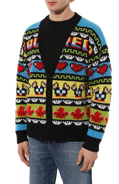 Шерстяной кардиган DSQUARED2, арт. S74HA1376/S18316, фото 3