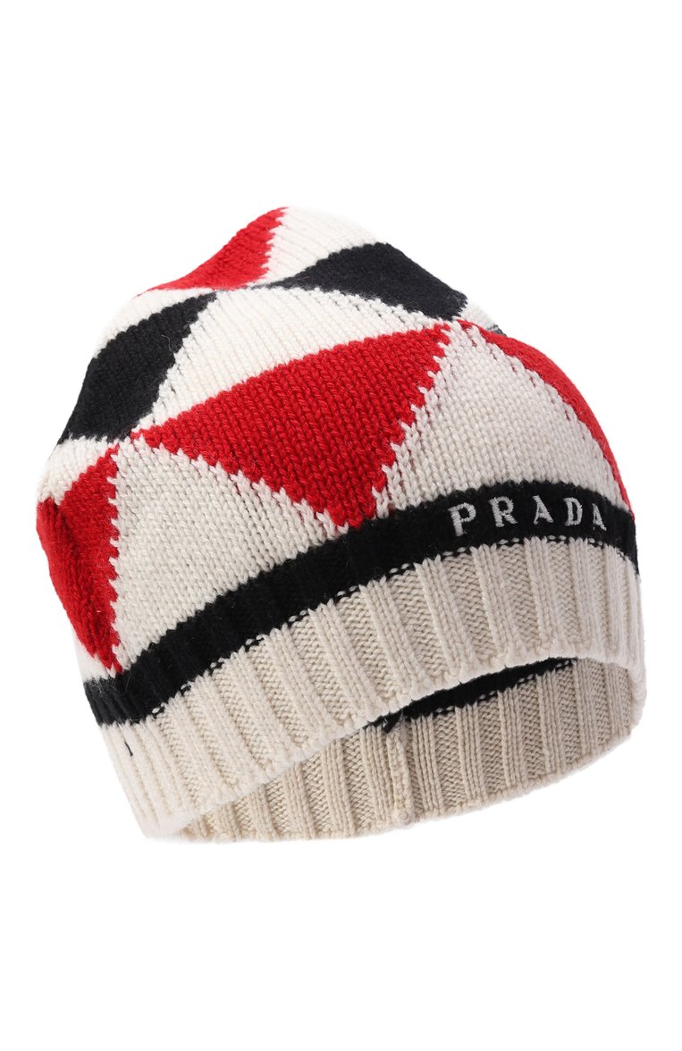 Кашемировая шапка PRADA, арт. 27459-10N4-F0N98-S-212, фото 1