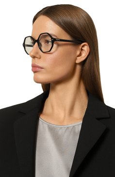 Женские оправа RAY-BAN черного цвета, арт. 5472-2000 | Фото 2 (Тип очков: Оправа; Региональные ограничения белый список (Axapta Mercury): RU, Не проставлено; Нос: Не проставлено; Материал: Пластик; Очки форма: Креативные, Круглые; Оптика Гендер: оптика-женское)