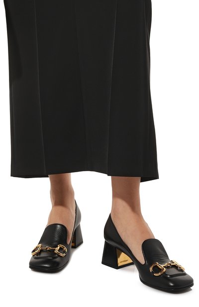 Кожаные туфли GUCCI, арт. 643884 C9D00, фото 3